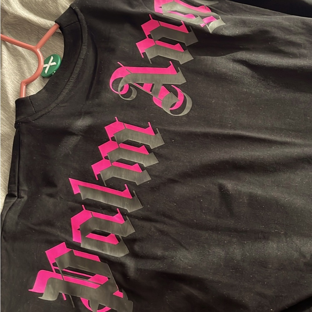 Palm Angels Double-Logo Crewneck T-shirt